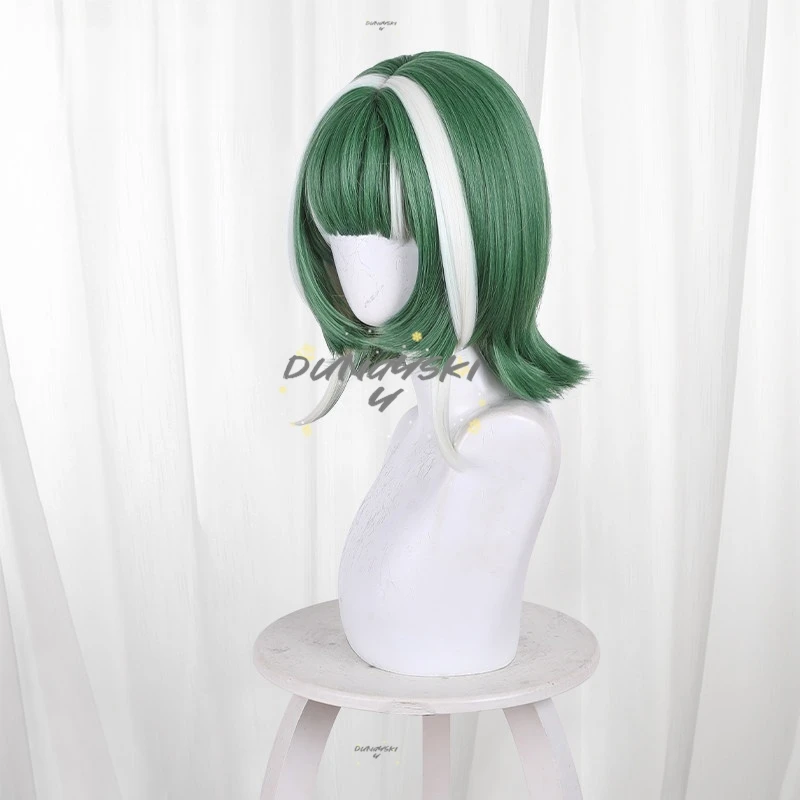 GACHIAKUTA Guita Cosplay Wig Mask Prop Heat Resistant Synthetic Hair Halloween Costume Party Role Play Wigs + Free Wig Cap view 2