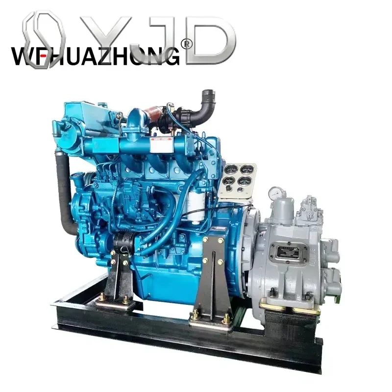 Good Quality Ricardo Series R4105ZC Boat Engine 50  60  90  diesel Motor with Manual Transmission