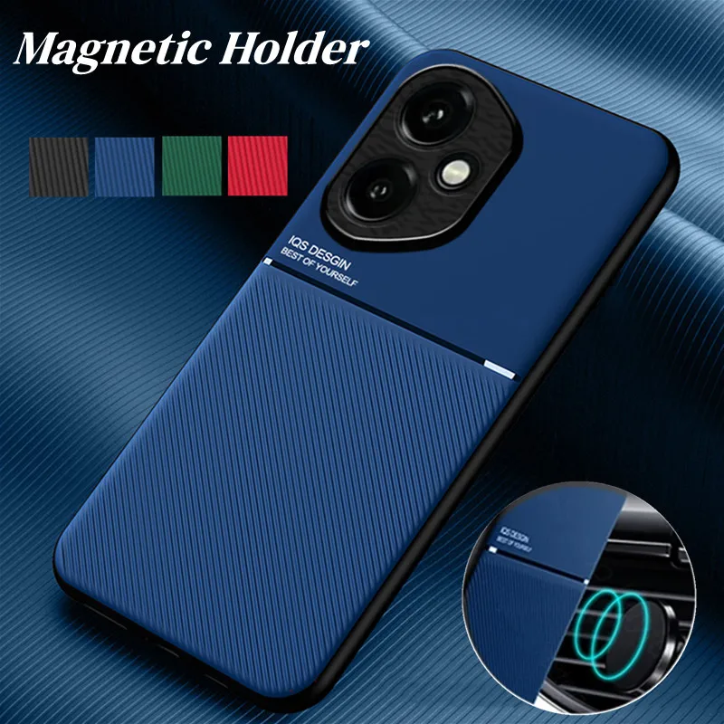 Image of Robuste Schutzhülle für Honor 400 Pro 400 Lite 400 Smart 5G mit integriertem magnetischem Autohalter – Handyhülle Coque Fundas