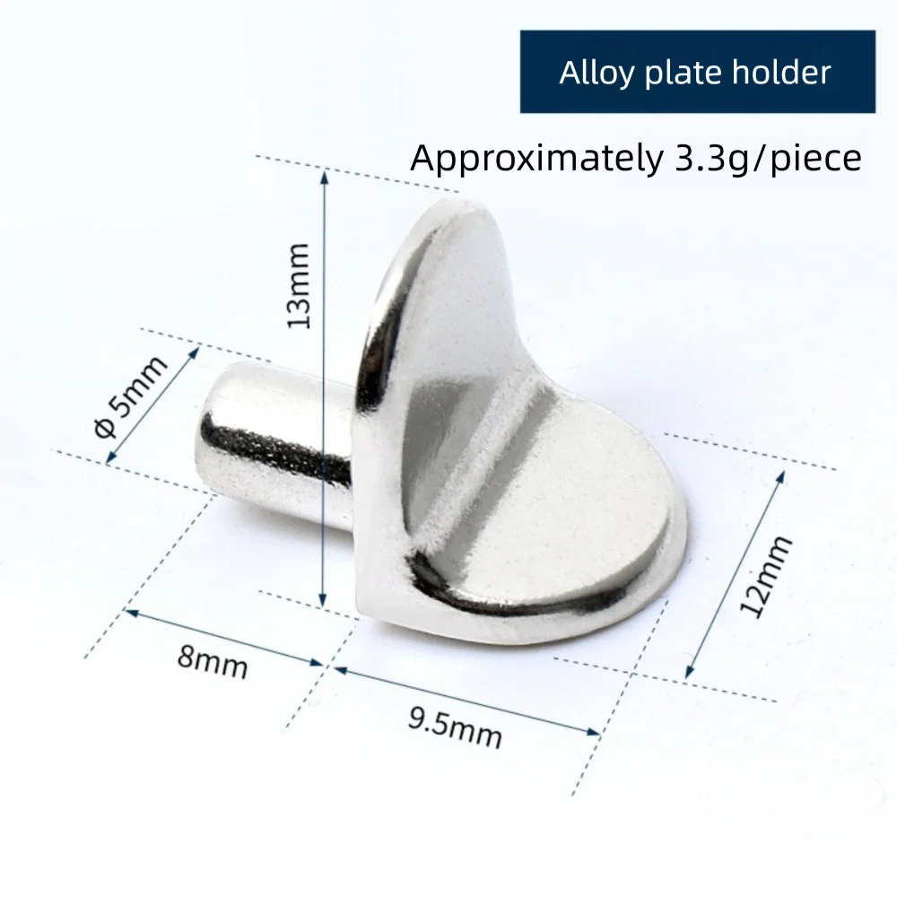 20Pcs L-Shaped Shelf Support Studs Durable Thickened Alloy Furniture Bracket Holders High Quality Tray Support Partition Parts