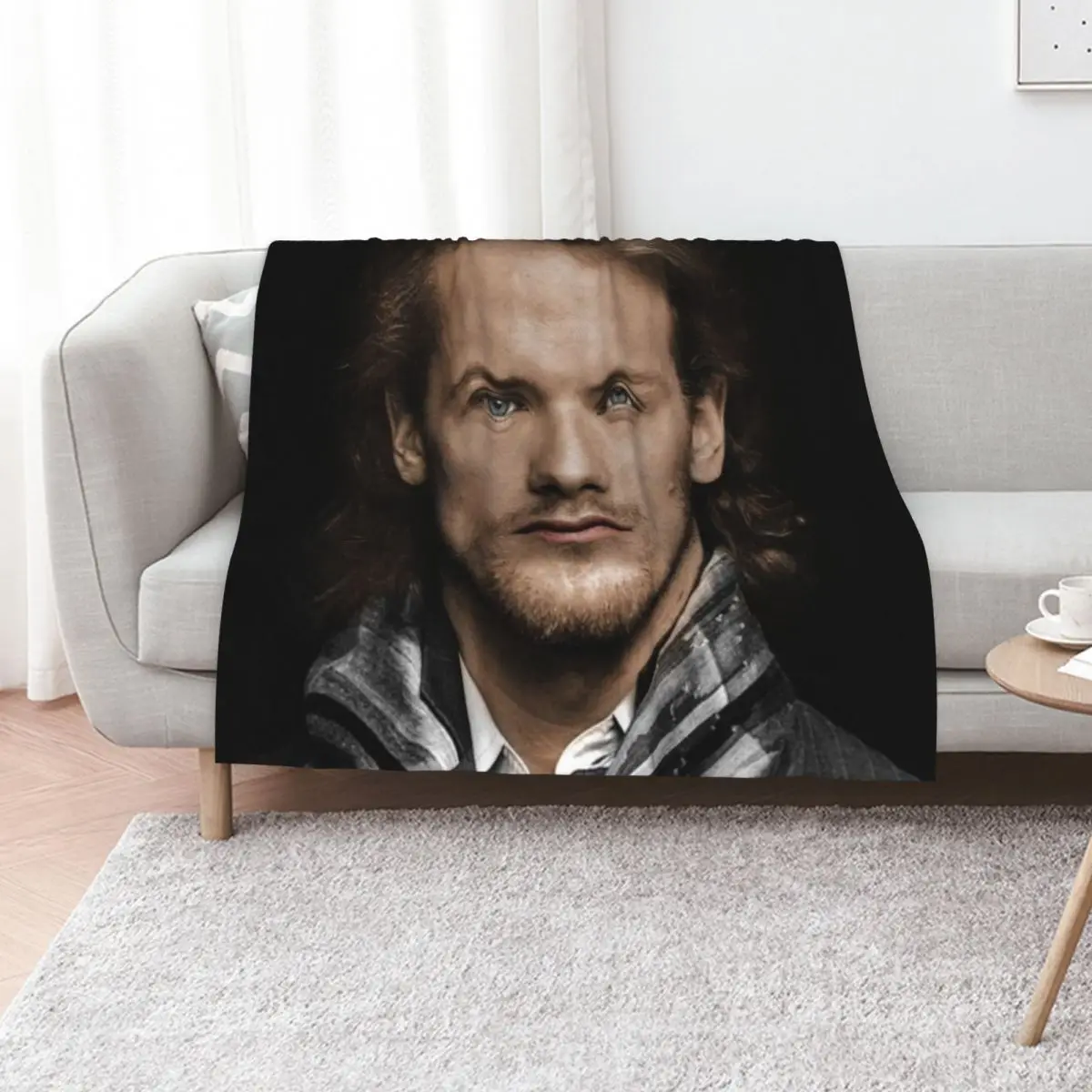

sam heughan Throw Blanket wednesday for babies Luxury St Luxury Designer Blankets