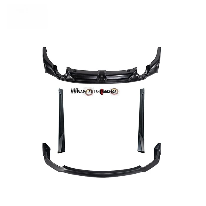 

Yofer for 3 Car Front Rear Bumpers Lip Splitter Diffuser Side Skirts Parts Accessories Bodykit