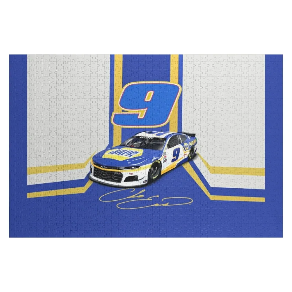 Chase Elliott 2, Holzpuzzle, Tier, Holz, Erwachsene, Bild, Name, Holzspielzeug, Puzzle