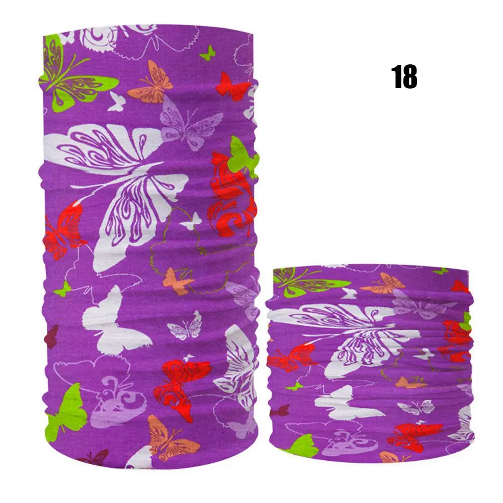 Collar Moto Bicycle Hijab Geometric Printing Magic Head Scarf Shield Mask Cycling Bandana Headwear Fishing Windproof Headband