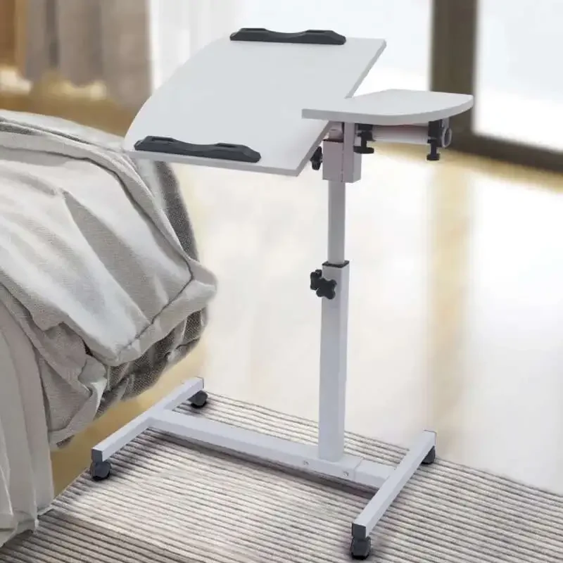

Laptop Sofa Desk Mobile Rolling Adjustable Height Angle Overbed Food Tray Stand Computer Desk Escritorio De Oficina