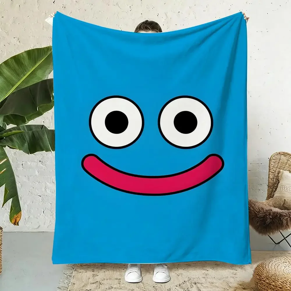 Slime MoriMori Dragon Quest Throw Lightweight 240g Flannel Blanket Soft Skin-friendly for Summer Cooling