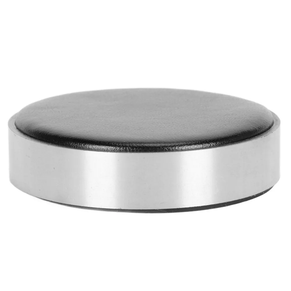 Professional PU Leather Watch Case Cushion Black Color Round Shape Watch Movement Cushion Watch Repair Cushion Watch Repair