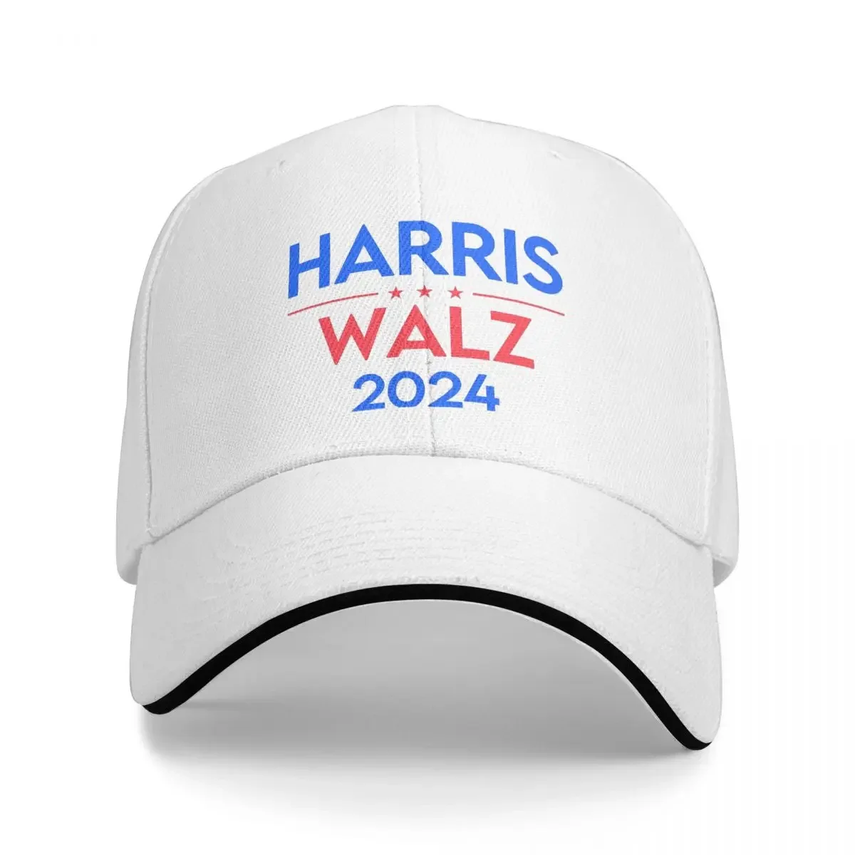 

2024 New Casquette Harris Walz President 2024 Stuff Unisex Style Trucker Hat Retro Election Headwear Adjustable Fit