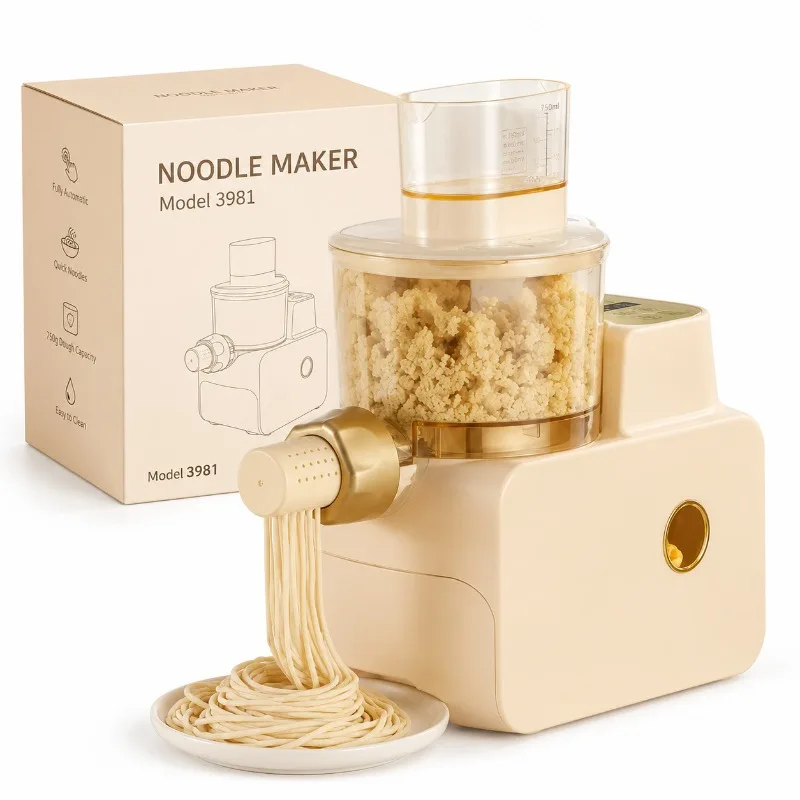 Fully automatic noodle machine household electric small intelligent multi-function surface pressing and surface integration