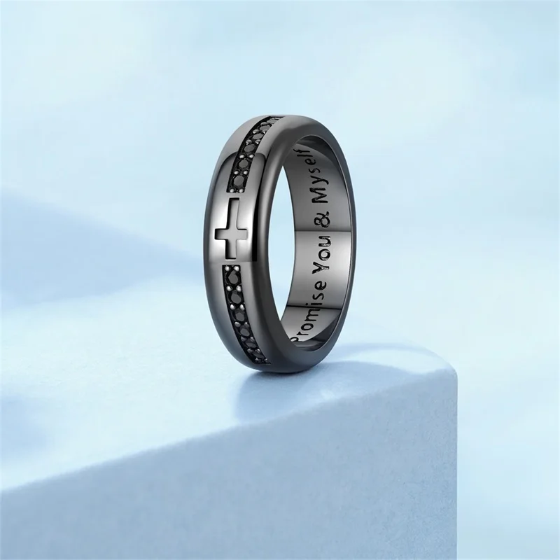 Classic 925 Sterling Silver Black Retro Men's Rings For Men Birthday Anniversary Jewelry Gifts