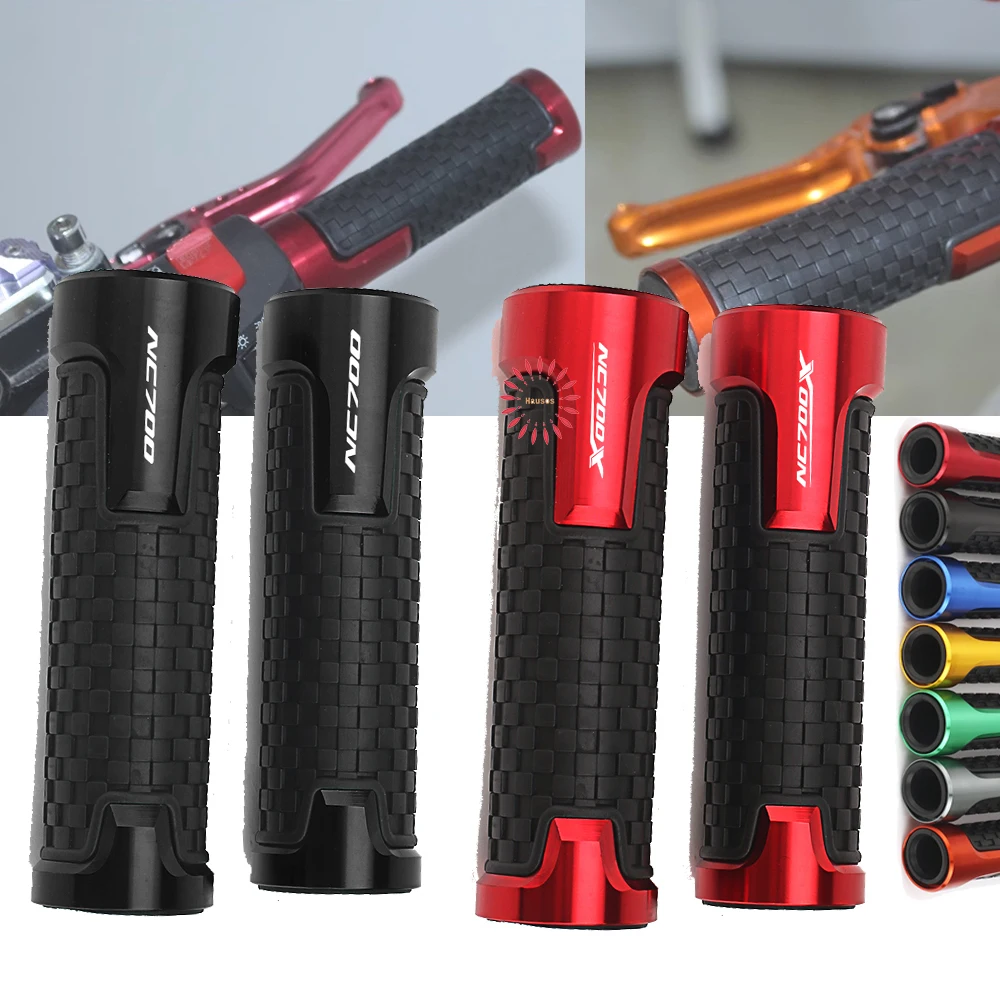 

For Honda Nc700 Nc700x 700 X Motorcycle 7/8'' 22MM CNC Handlebar Grips Handle Bar Covers High-Quality 1 Pair Accessories