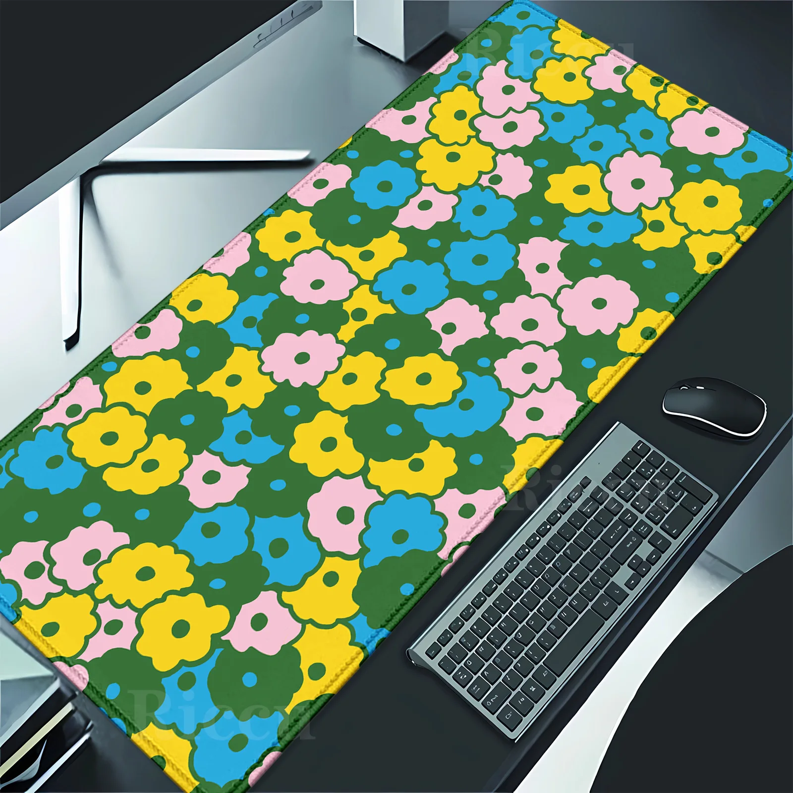 

Graffiti art mouse pad large keyboard mouse desk pad non-slip rubber gaming Oil Painting mouse pad laptop carpet table mat