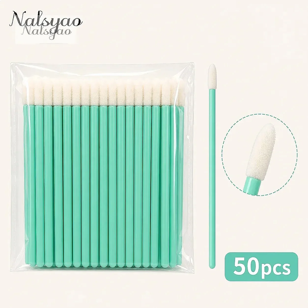 50/500PCS Disposable Lip Brush Eyelash Extension Mascara Applicator Lipstick Wands Makeup Brushes Cosmetic Tools view 6