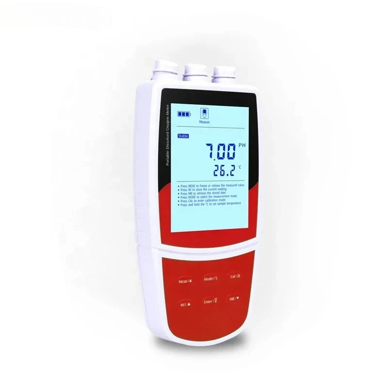 Portable High-performance Laboratory Multiparameter Water Analyzer pH Meter Dissolved Oxygen Electrode Detector