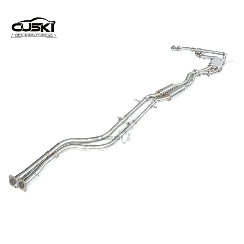 

Модификация автомобильной выхлопной трубы для BMW 325 E46 2,5 Высокопроизводительный интеллектуальный клапан Catback Система выхлопной трубы