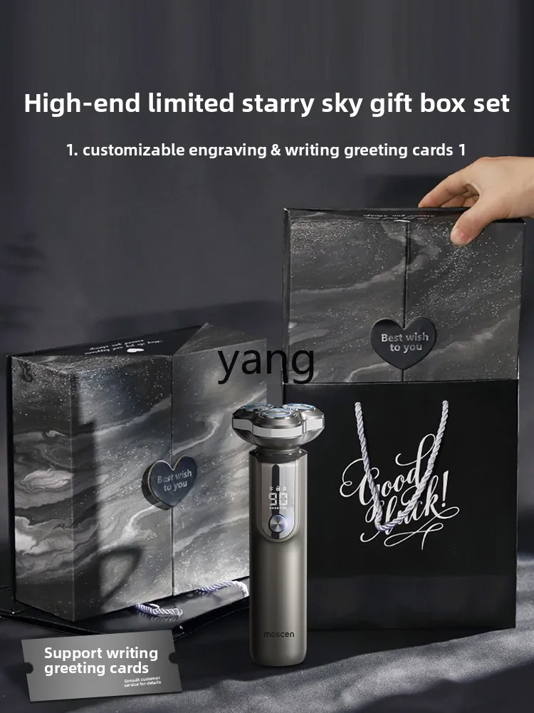 Rasoio elettrico da uomo Yjq per il regalo di compleanno del fidanzato