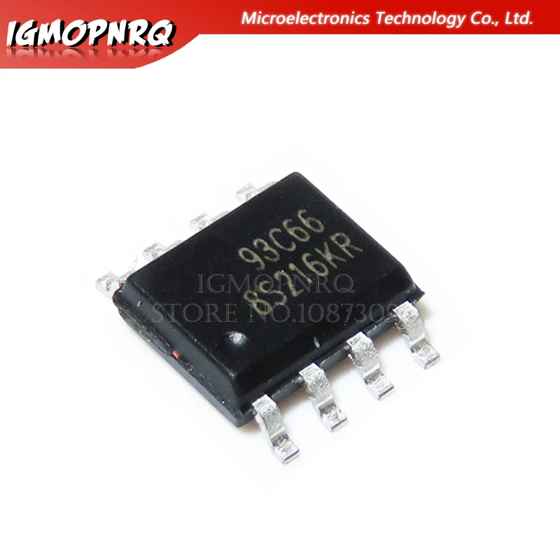 10 Stück at93c66a 93 c66a 93 c66 at93c66 sop-8 eeprom 2,5 v bis 5,5 v 4k neues Original