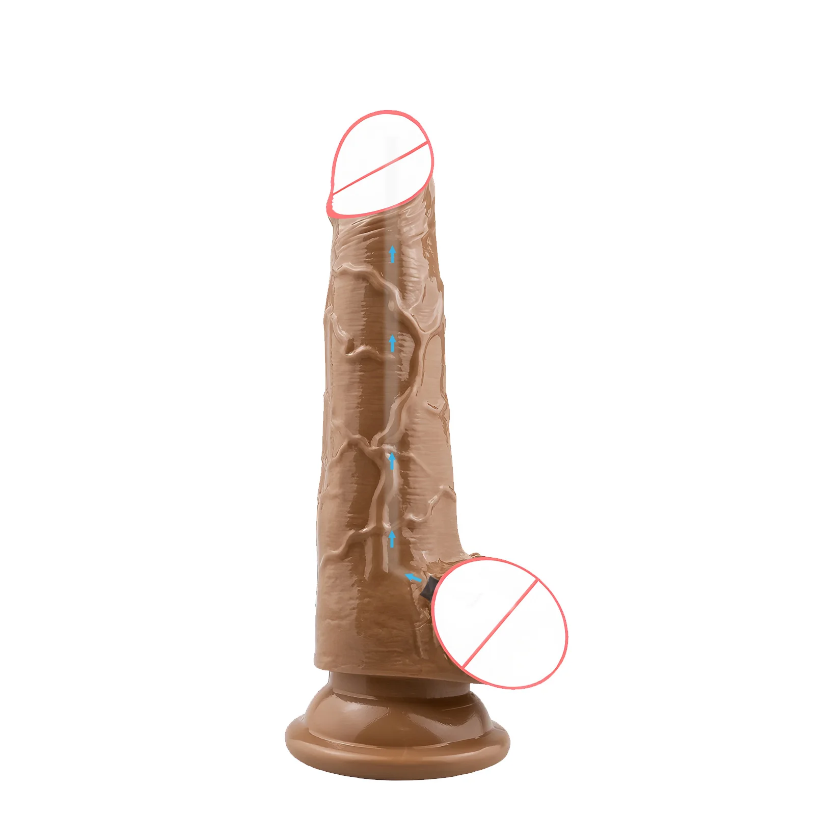 Water spray masturbator penis large suction cup soft biomimetic adult sex toy G-spot available for lesbian and gay
