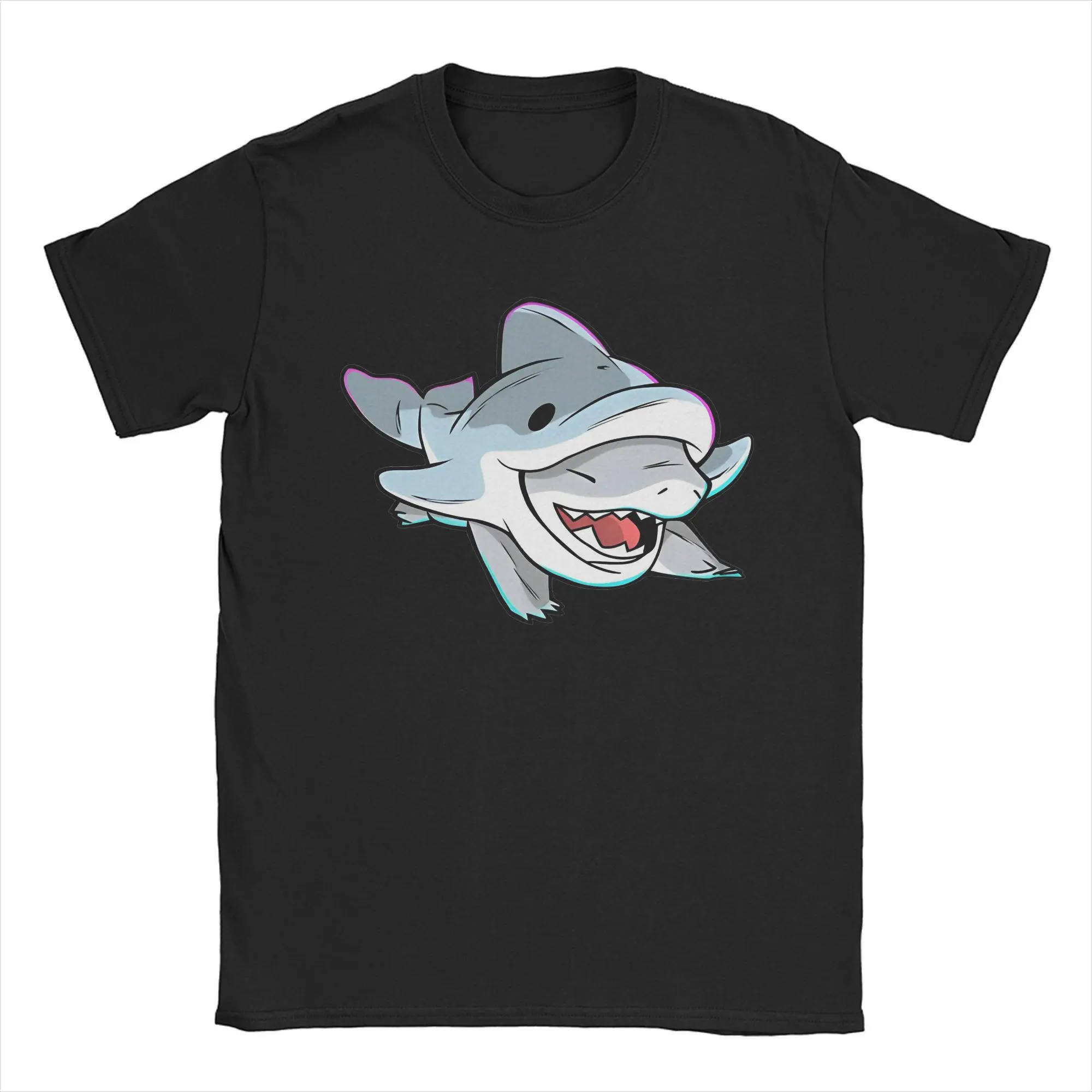 Novelty The Landshark Jeffs T Shirt Men Cotton Short Sleeve  Crewneck Summer Tops