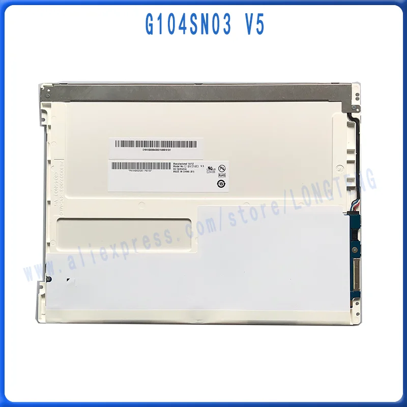 

G104SN03 V5 G104SN03 V.5 новый оригинальный 10,4-дюймовый ЖК-дисплей промышленной панели