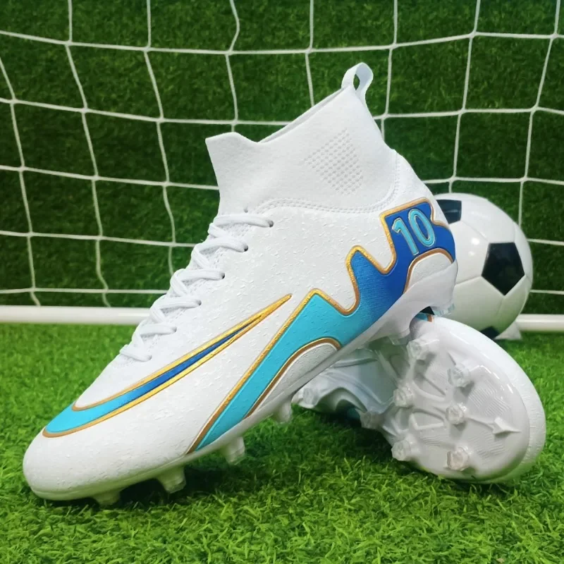 

Men's Football Shoes Anti slip and Wear resistant High Quality Artificial Field Sports Shoes Adult Training Football Shoes