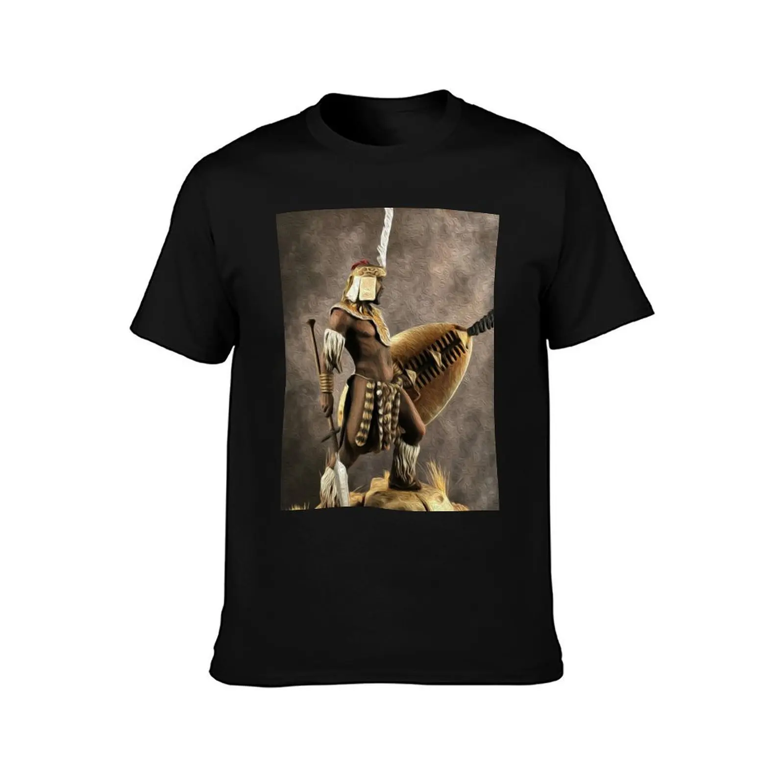 ZULU KING SHAKA ZULU T-Shirt t shirts for man slim fit man t shirt summer funny t shirts man T-Shirt