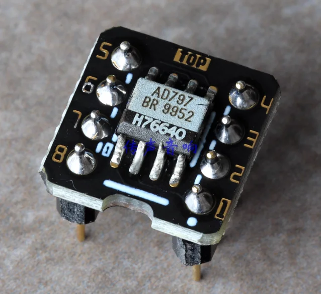 JM/ MBL's Go-To High-End Operational Amplifier AD797: Ultra-Low Distortion & Ultra-Low Noise Op-Amp