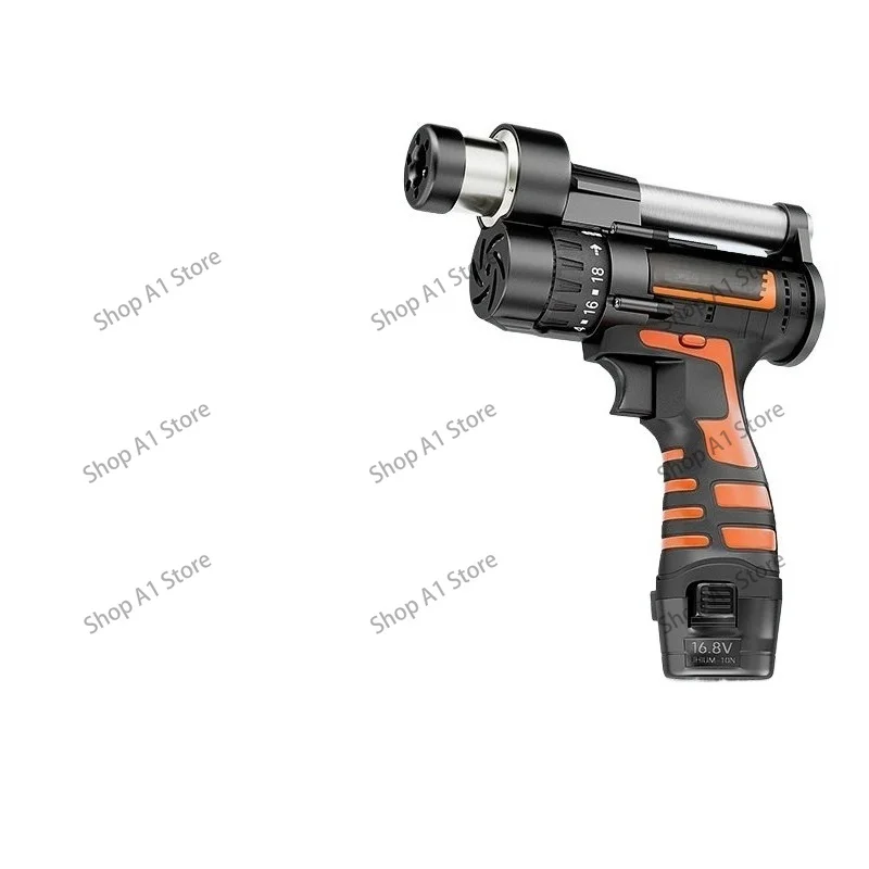 12V  16.8V Professional Pipe Dredge Machine Electric Drill Sewer Dredger Toilet Drain Clogging Cleaning Tool 220V