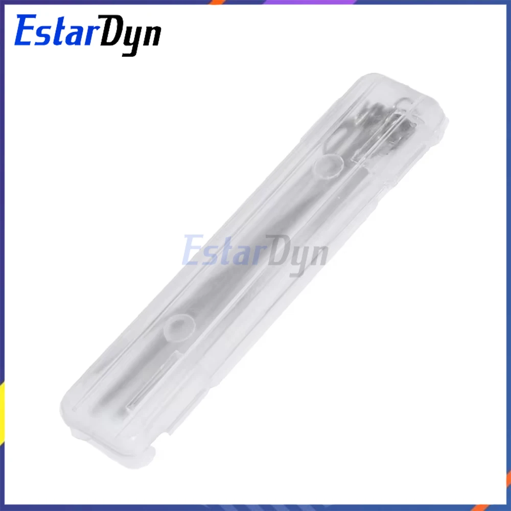 10 Set Jarum Baja Tahan Karat untuk PCB Sirkuit Elektronik, Jarum Lubang Tembus untuk Desoldering, Pengelasan, Perbaikan, 100mm 0.5-1.5mm, 10 set