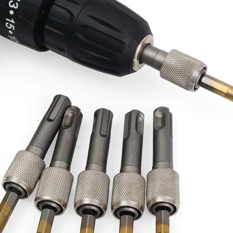 Convert To Hex Shank Adapter Hexagonal Converter Electric Hammer Conversion Connecting Rod Sleeve Screwdriver Bit Holder Tools