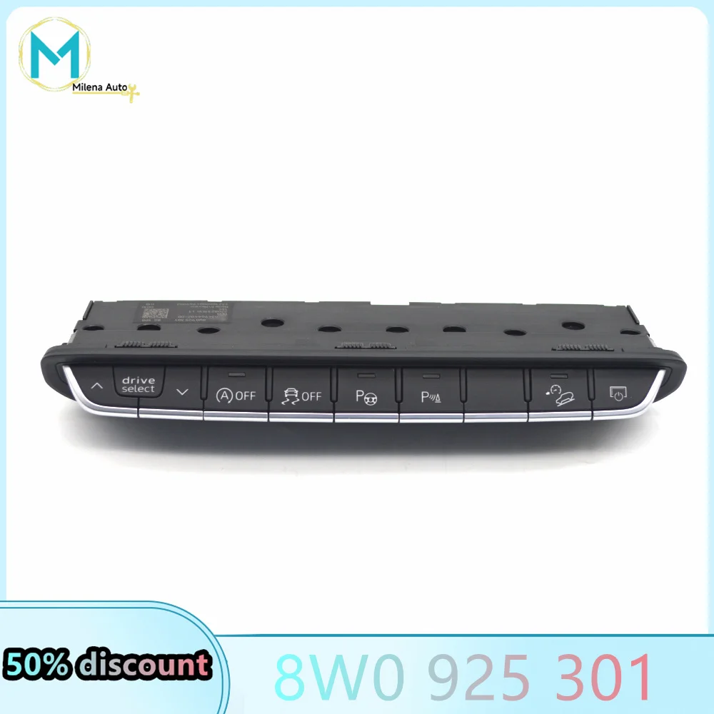 8W0 925 301 8W0925301 For Audi A4 B9 A4 S4 A5 S5 Automatic parking radar switch PDC Switch PLA OFF drive select switch
