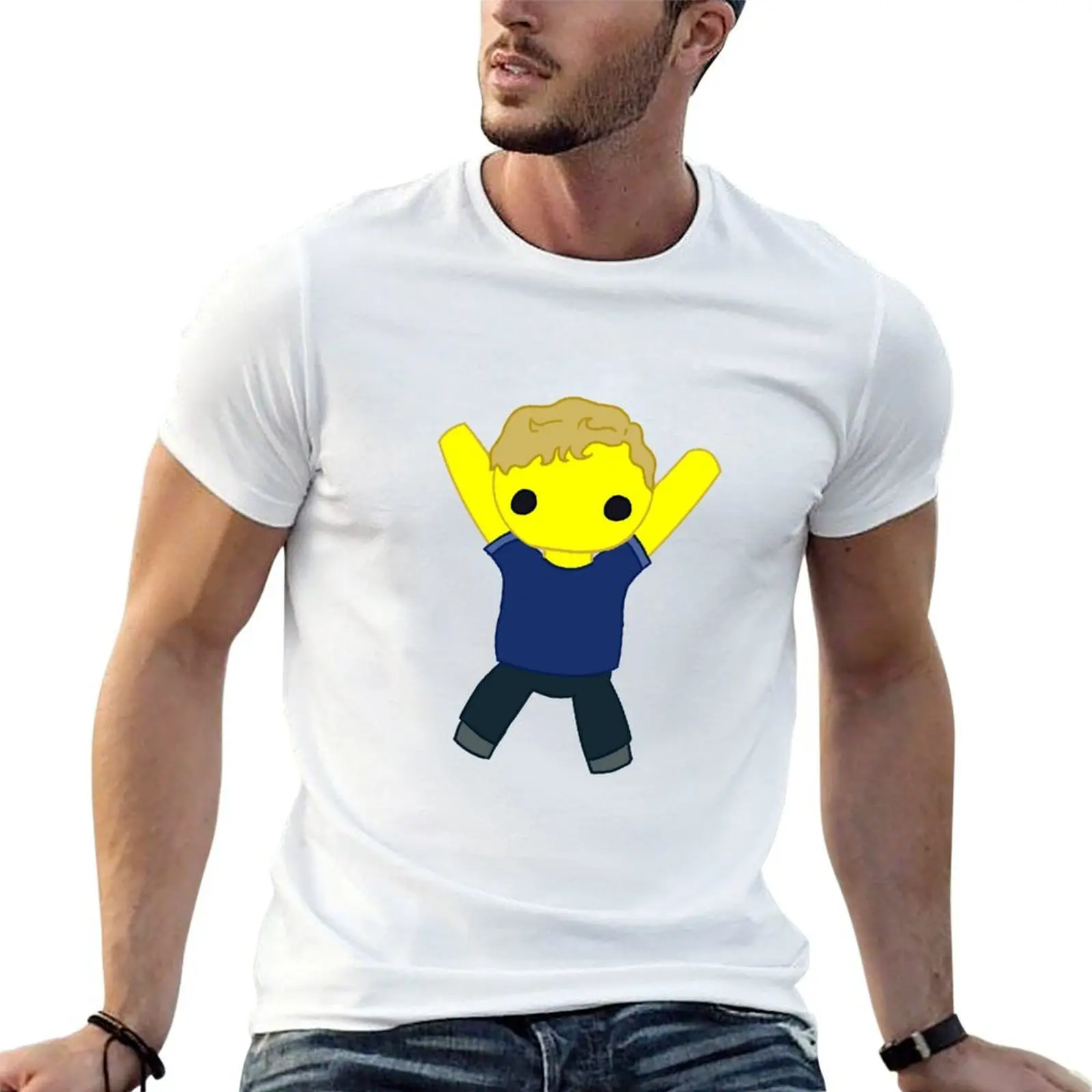 Wobbly Joseph T-Shirt luxury t-shirt cotton graphic tees mens t shirts casual stylish