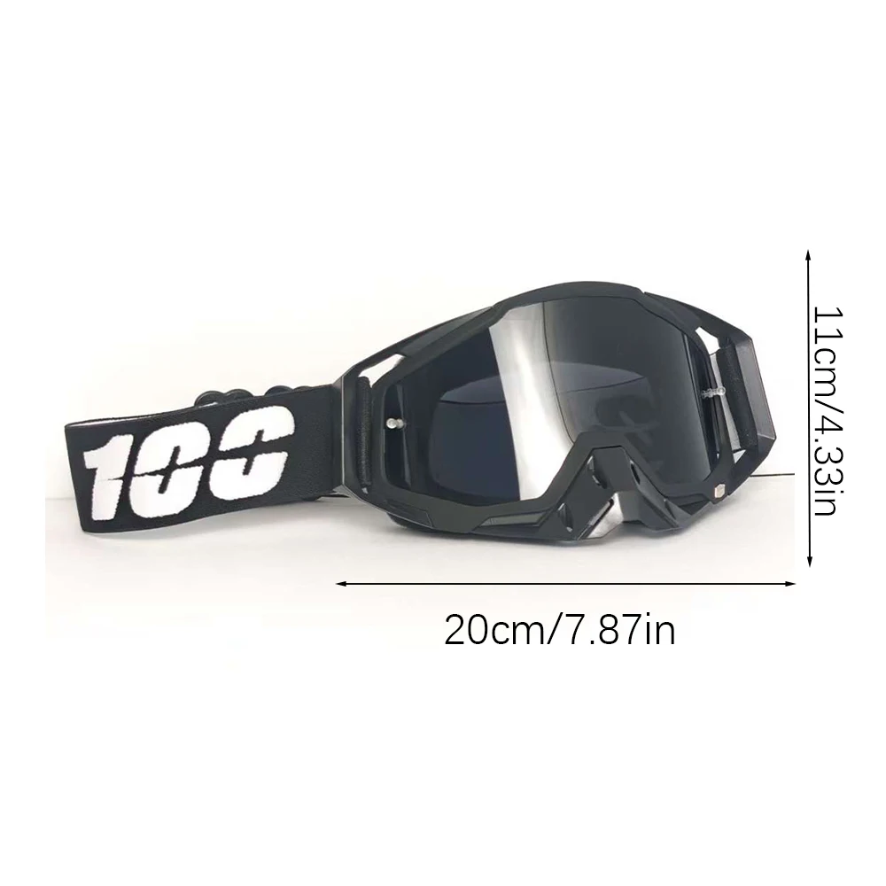 Lunettes de cyclisme tendance, verres de protection respirants quatre saisons, idéaux pour hommes et femmes, Sports de plein air tout-terrain, Motocross, 100