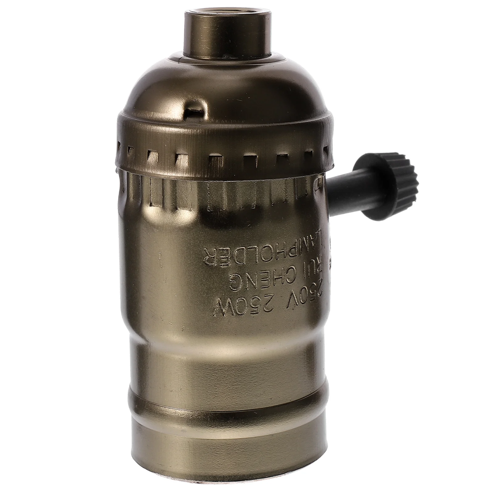 

E27 E26 Light Bulb Holder Vintage Lampholder Switch Easy Install Lamp Socket Ideal for Home Restaurant Office Use