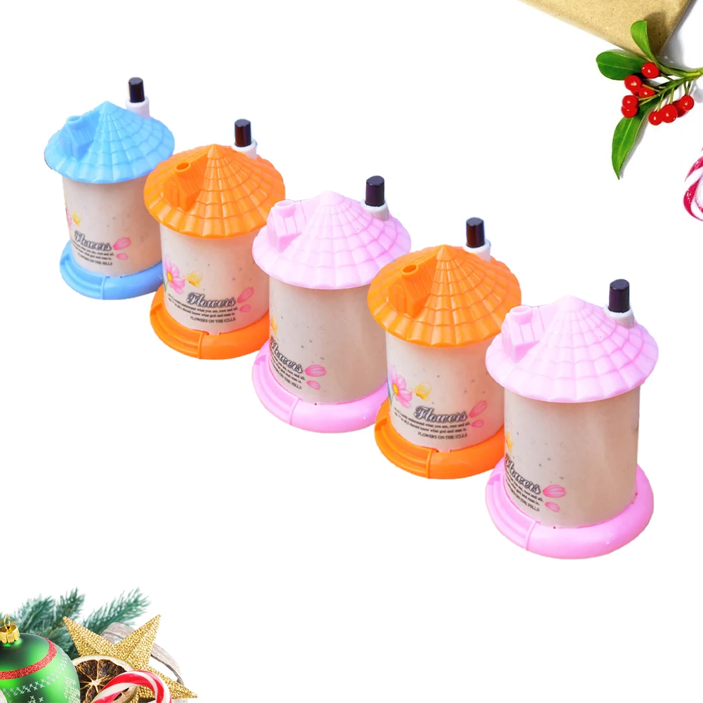 

5pcs House Shaped Creative Toothpick Box Automatic Storage Container Toothpick Container Kitchen Decor