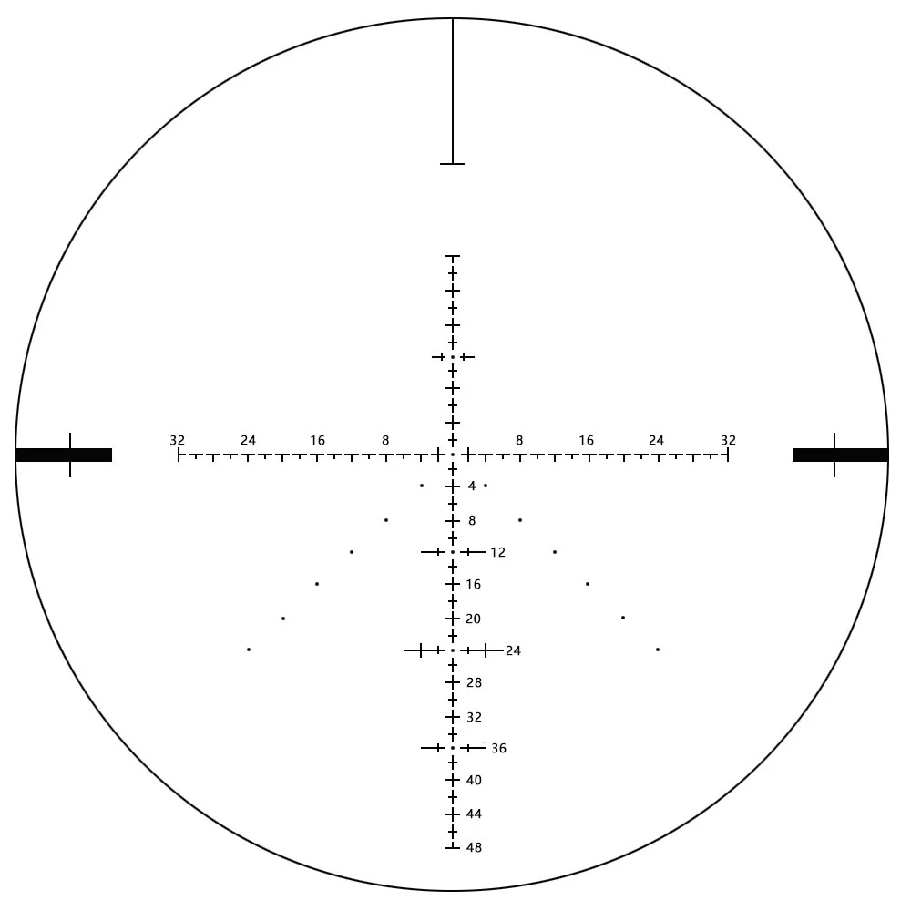 WestHunter HD-N 6-24x50 FFP Scope First Focal Plane Hunting Riflescope Side Parallax Wheel Lock Reset Tactical Optical Sights