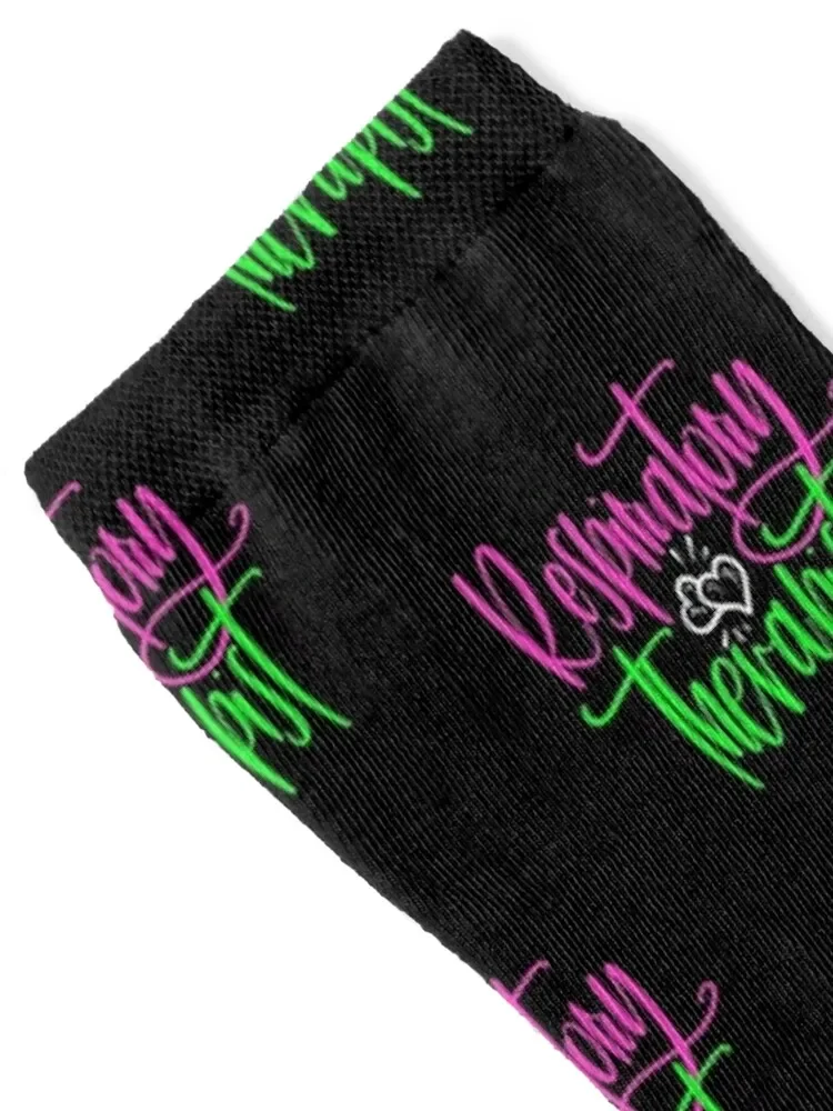 Respiratory Therapist - Pink Green Socks christmass gift Men's Socks Female Men's