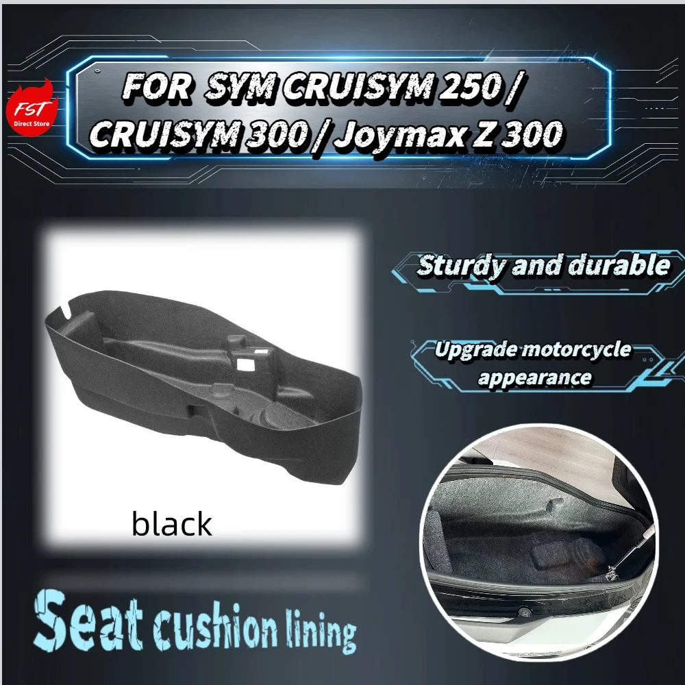 For SYM Cruisym250/Z300 Refit Storage Inner Mat Chemical Fiber Fluff Material Buffer Item Collision Noise On Riding