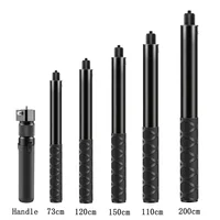 Selfie Stick Bundle Handle for Insta360 X5 X4 GoPro 13 12 11 DJI Action 6 5Pro 4 SJCAM Camera Bullet Time Invisible Selfie Stick