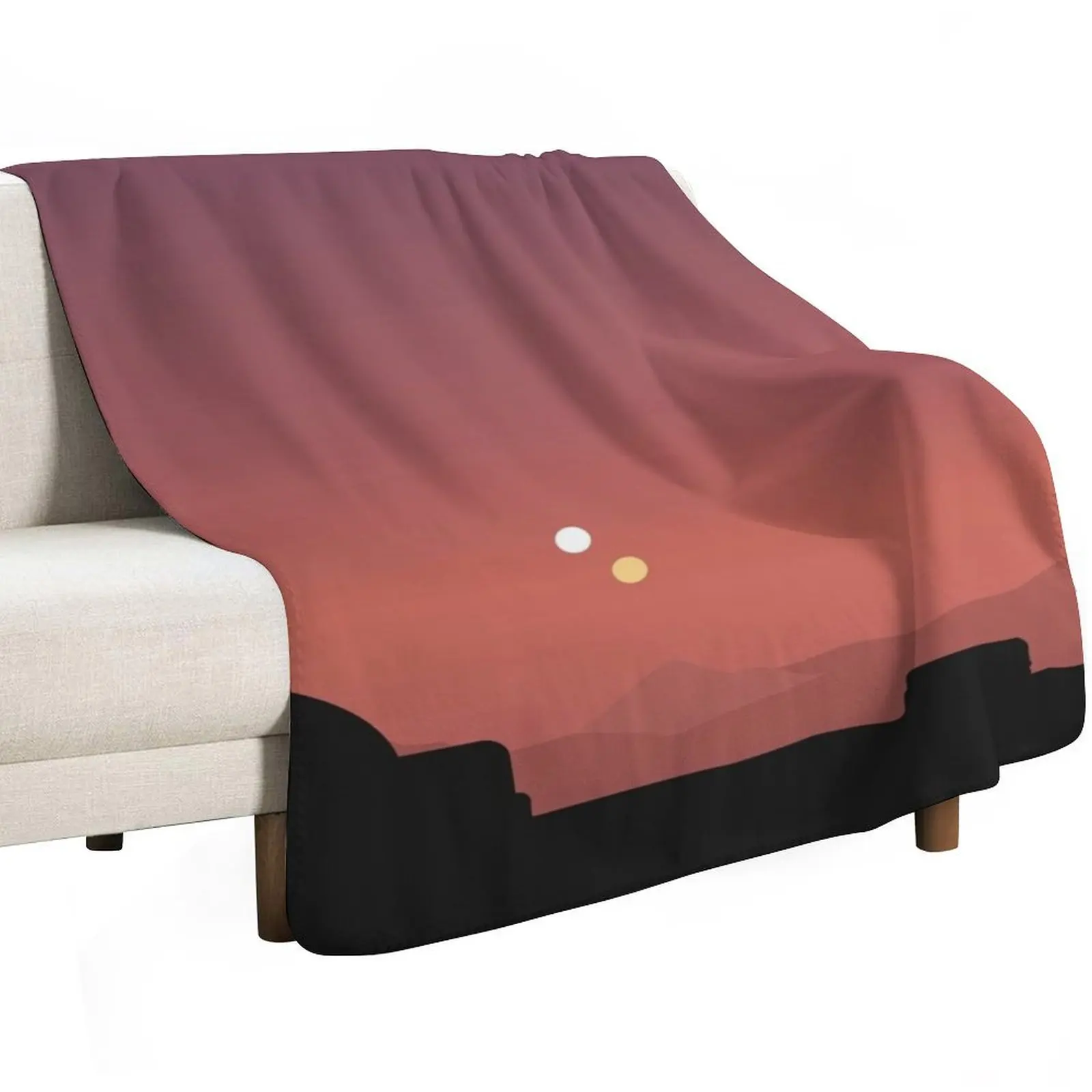 Purple Land Throw Blanket Comforter Flannels Bed Fashionable warm winter Blankets Sofas Of Decoration Softest Blankets