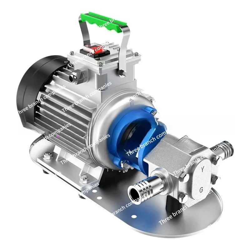 Self-priming stainless steel oil pump 220V380V gear high viscosity diesel edible hydraulic