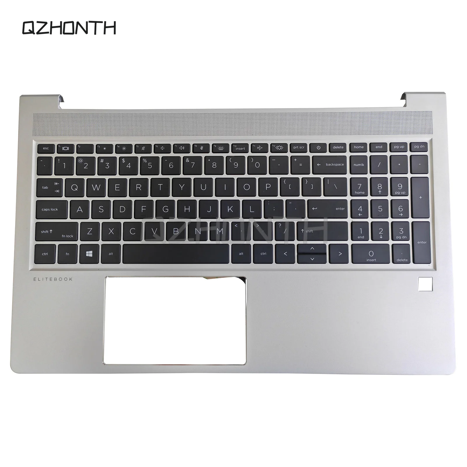 

New For HP Elitebook 650 G10 Palmrest Upper Case with Backlit Keyboard N45680-001 Silver 15.6"