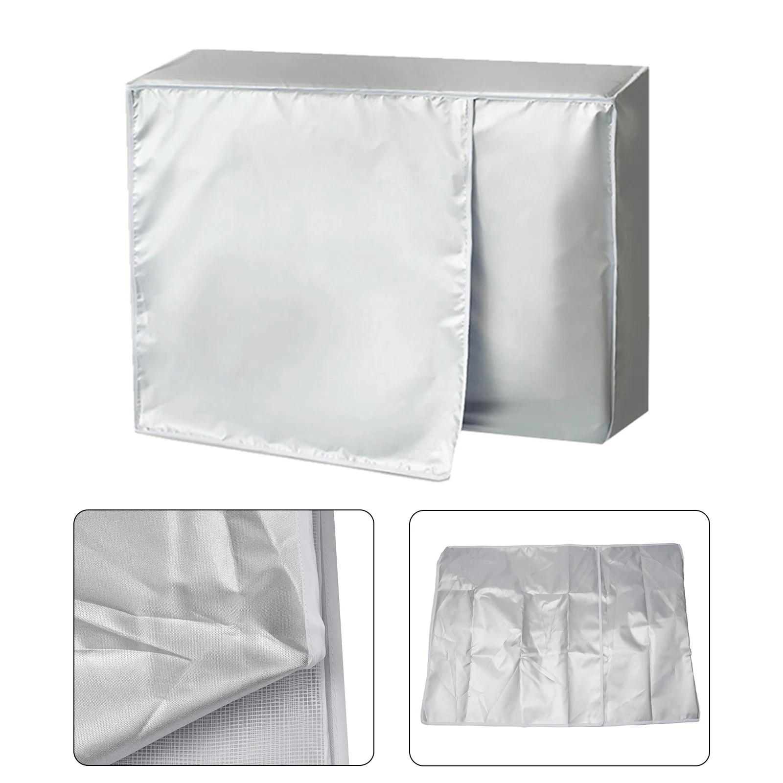 

Полиэстеровая ткань Оксфорд, чехол для наружного кондиционера, водонепроницаемая пылезащитная защита от солнца, подходит для кондиционера