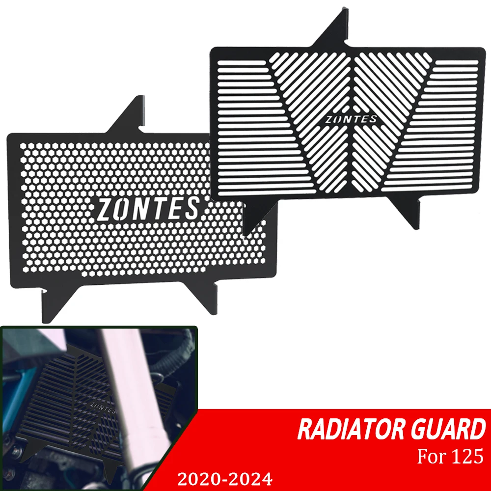 Motorcycle Radiator Grille Cover Guard Protection Protector Grill For Zontes U125 ZT125-U G1-125 ZT155 ZT125-Z2 KD150 2020-2024