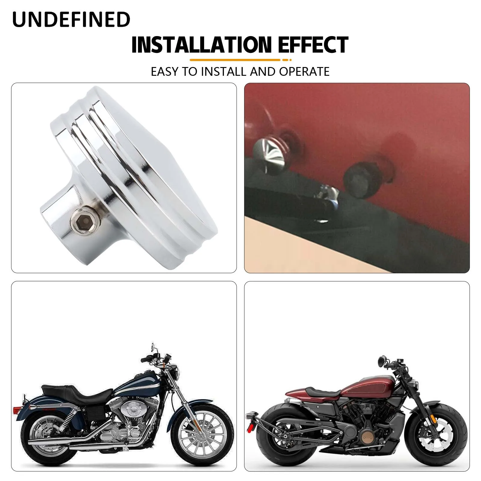 Motorcycle Carburetor Choke Knob Cap CNC Aluminum For Harley Sportster XL883 1200 Road King FXST FLST 1989-Up