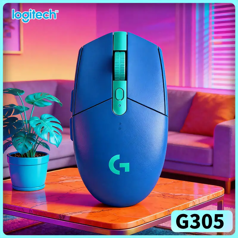 Logitech M185 Extended-Standby Mouse 12-Month Battery Life 2.4GHz 10m Range Plug-and-Play Multi-Device Home Office Accessory