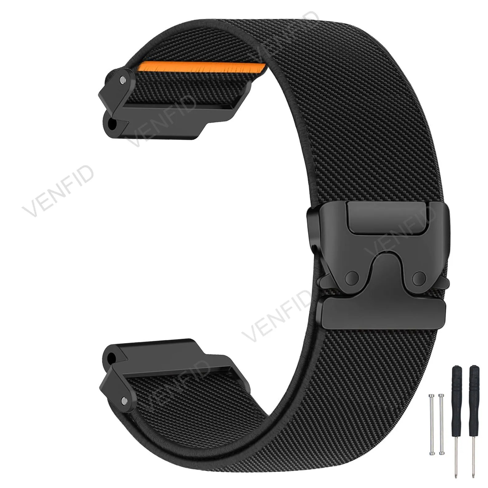 جديد الرياضة النايلون حزام (استيك) ساعة حلقة متوافق مع Garmin Forerunner 735XT لينة المنسوجة حزام ل 220 230 235 620 630 نهج S6 S20 #2