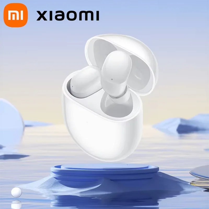 Xiaomi Redmi Buds 4 TW S Earphone Bluetooth Dual Mic 35dB Active Noise Cancellation Earbuds Water Resistant Adpative Earphone