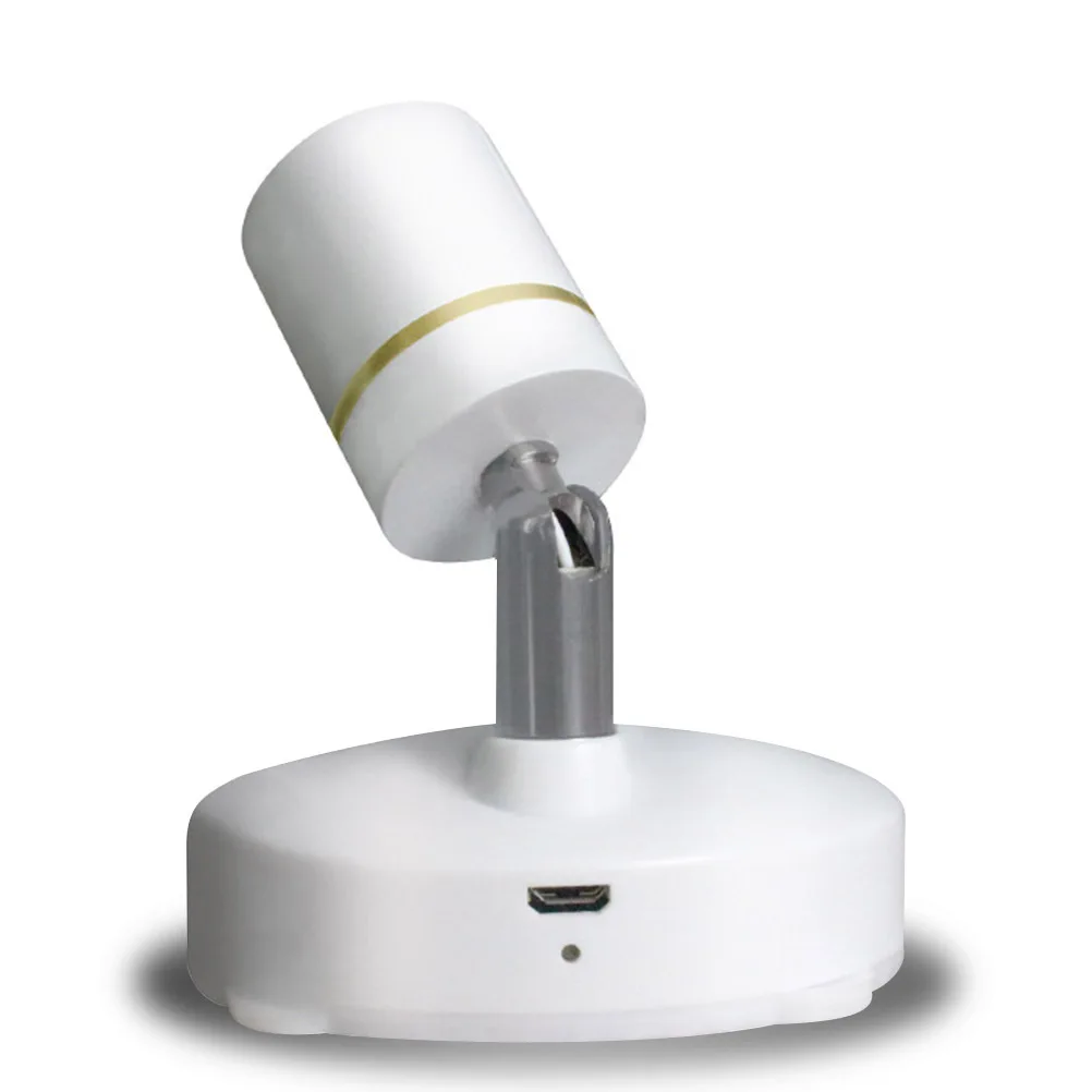 USB-Aufladung, ferngesteuerter LED-Strahler, LED-Spot, für den Innenbereich, zuverlässige Beleuchtungsausrüstung, Mehrzweck-Anzeigelampe für den Innenbereich