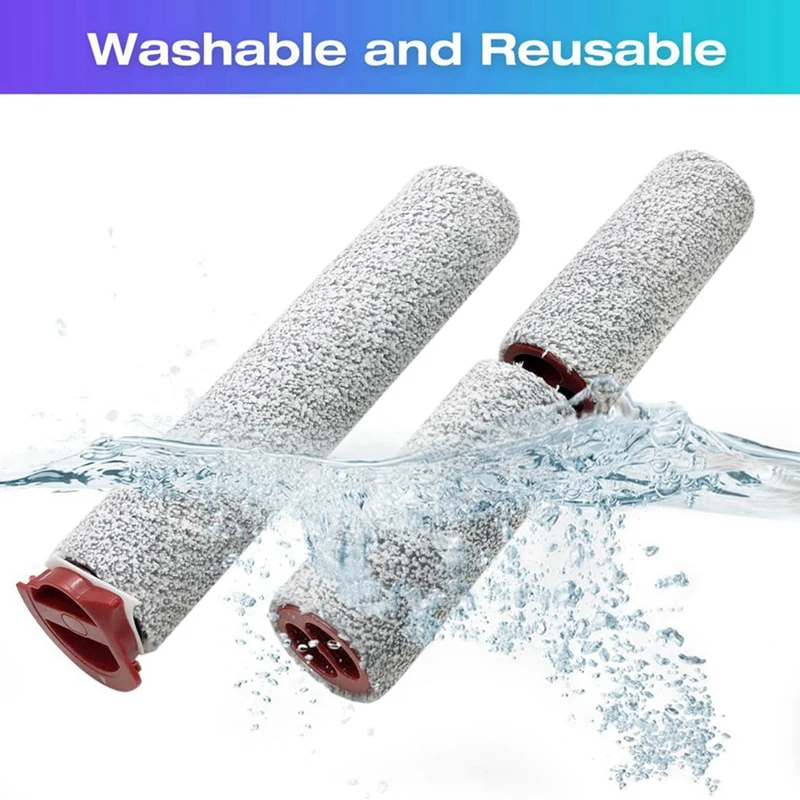 M14K-4Set Brush Roller And Vacuum Cleaner Filter For Roborock Dyad Pro Wet Dry Vacuum Cleaner Spare Parts